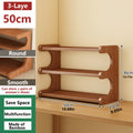Bamboo Shoe Rack 3 5 6 Layer Widened Reinforced – Multi-Tier Shoe Storage Stand for Entryway Bedroom Living Room Garage