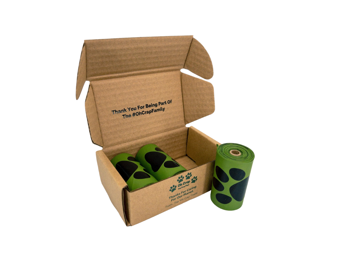 Compostable Dog Waste Bags, 45 Bags