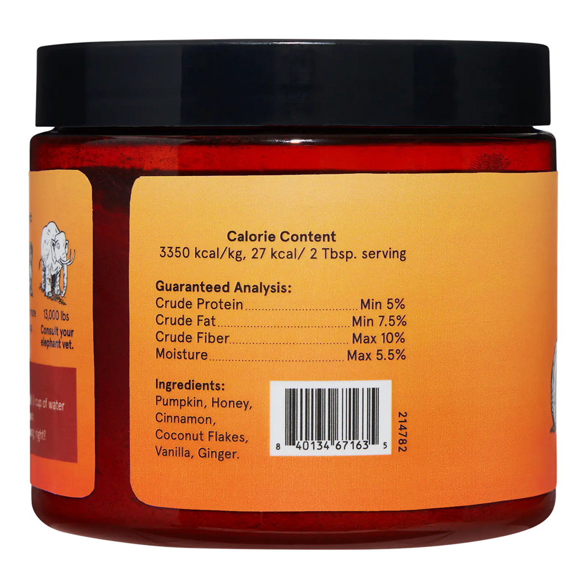 Pumpkin Spice, And Everything Nice Vegetarian Dog Food Meal Topper, 6.1 oz product image 11