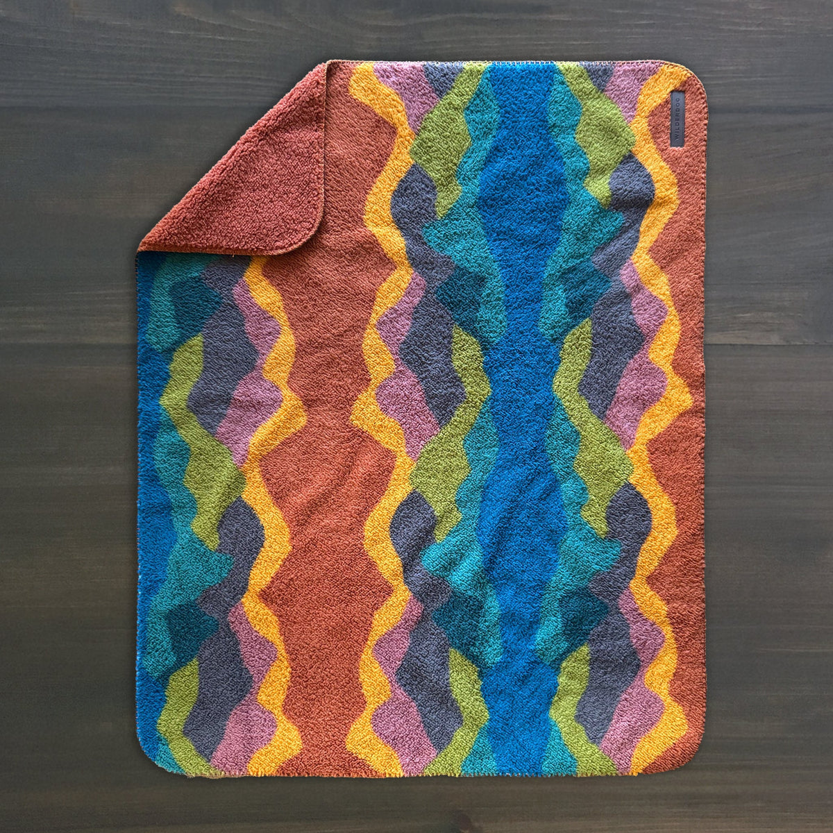 Waterproof Sherpa Fleece Pet Blanket, Small / Canyon