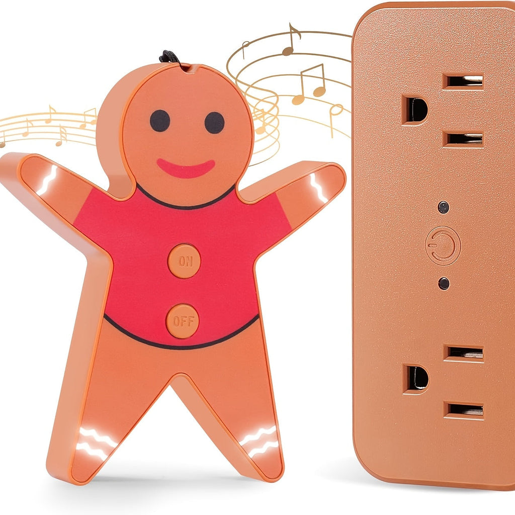 Christmas Tree Remote Control Socket with Built-in Music Function for an Everyday Personal Care Routine