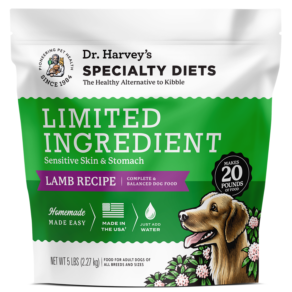 Limited Ingredient 5 lb / Lamb Recipe