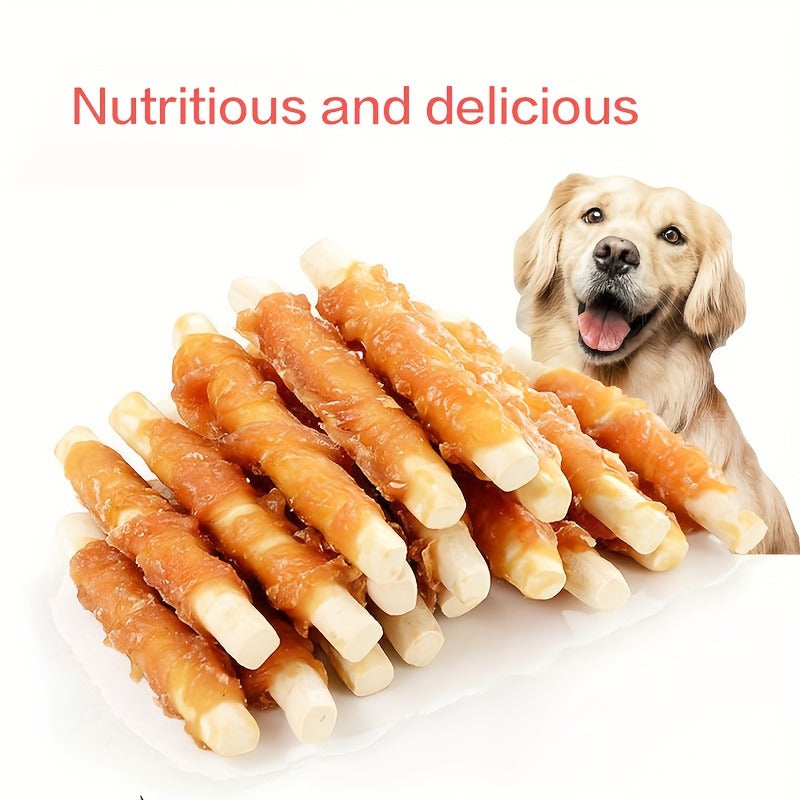 Dog Treats BLACK DUCK Chicken-Wrapped Milk Sticks in 200g and 400g Package Options for Reward Use
