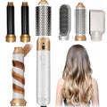 Air Wrap Hair Dryer Brush Set 5-in-1 Ionic Styler, Blow Dryer, Straightening Brush & Dual Air Curler (Clockwise & Counterclockwise)