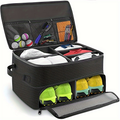 Golf Ball Storage Bag Oxford Fabric – Portable Golf Ball Carrier Pouch with Zipper, Holds 12 Balls, Lightweight Golf Accessories Organizer