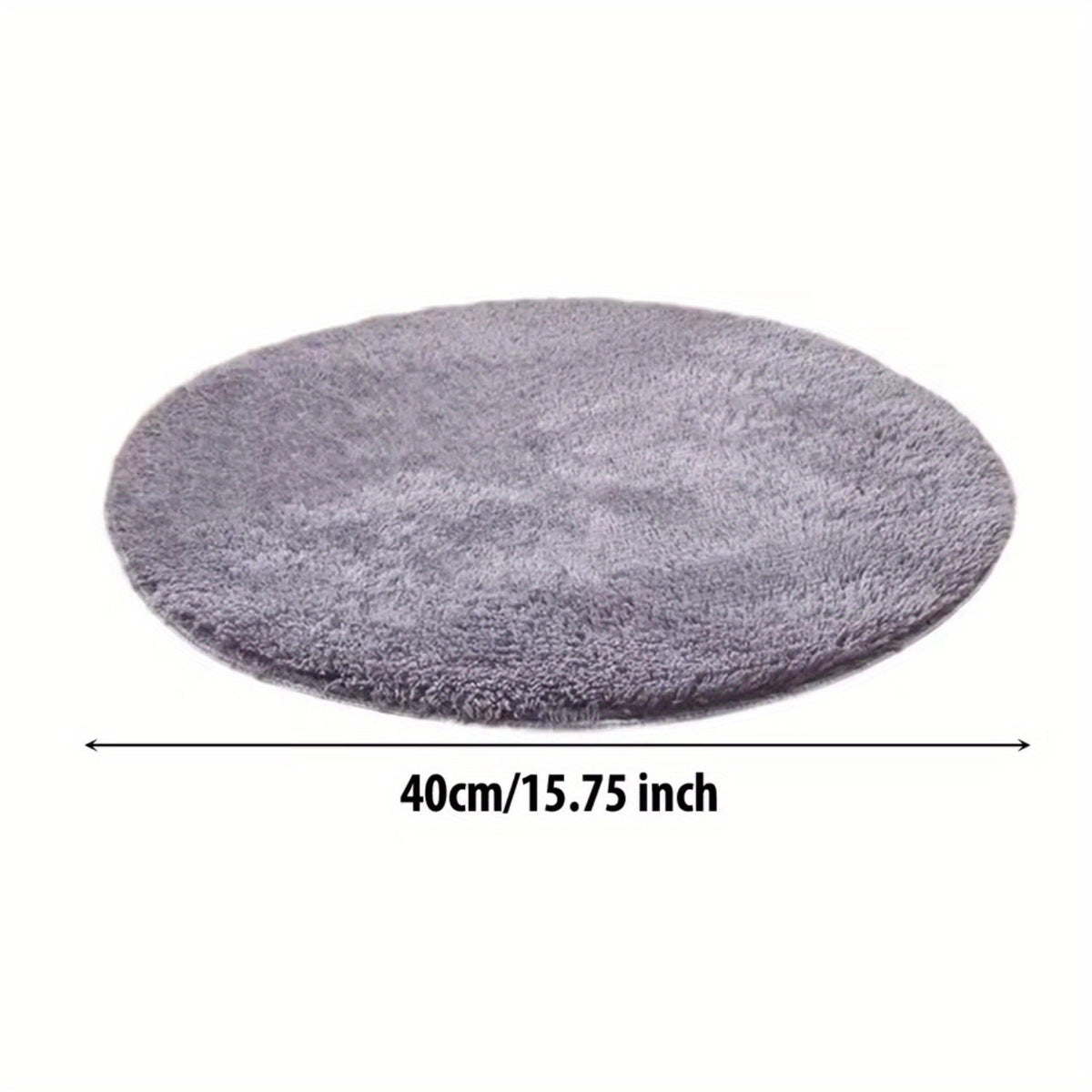 Pet Heating Pad Electric Heated Mat for Dogs & Cats – 15.75" Round Constant Temperature Warm Bed, Chew-Resistant USB Cable