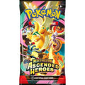 Trading Card Game Ascended Heroes 10-Card Booster Pack with Randomized Contents and Single-Pack Option