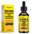 Vitamin D3 Liquid Drops 10000 IU with K2 MK-7 120mcg Magnesium Zinc Vitamin B2 for Bath Time, Home Spa and Personal Care