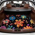Car Cargo Mat Anti-Slip with Floral Pattern – Universal Trunk Liner Pad for Pets & Dogs, High Temperature Resistant