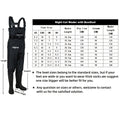 Waterproof Chest Waders for Men – Bootfoot PVC Fishing Suit with H-Back Suspenders, Anti-Slip Rubber Boots | Sizes 7.5–13 | Ice Fishing
