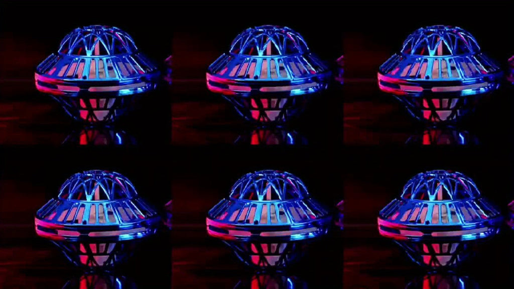 UFO Flying Ball Toy Smart Sensor Hovering Drone Hexagonal Spinning Saucer with the Listed Color, Size or Set Options for Everyday Use
