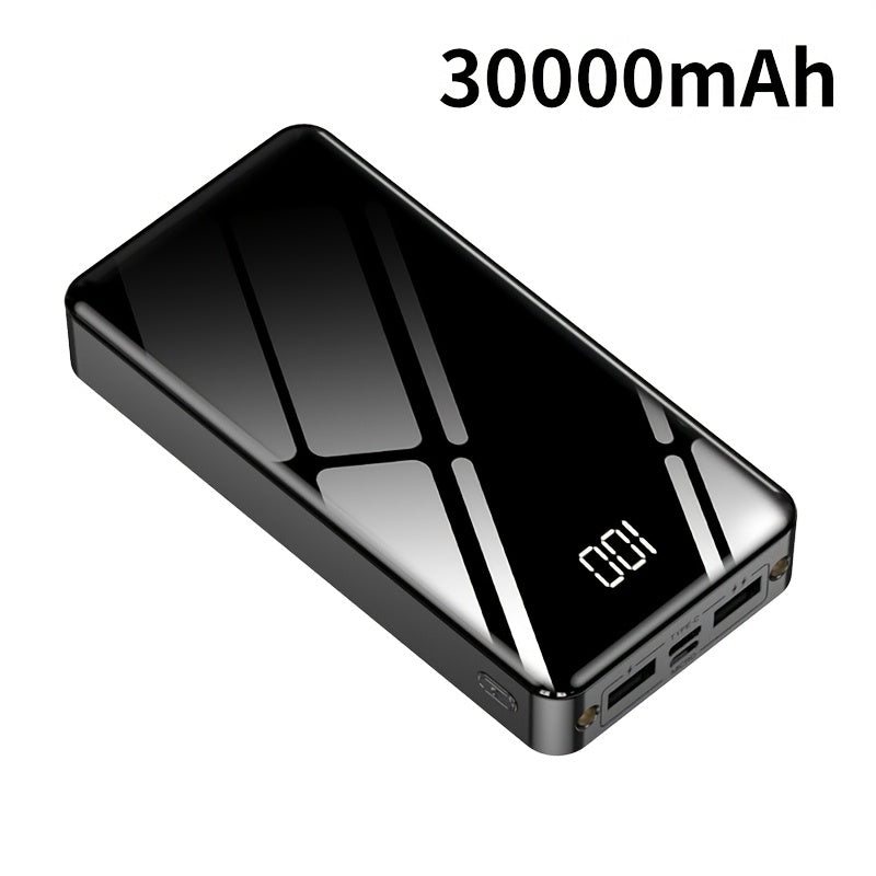 Power Bank 30000-100000mAh with Four-Port Layout, 22.5W Listed Charging and Digital Display