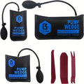 Car Air Wedge Pump Bag 3-Pack – Blue Auto Body Restoration Airbag Tool for Door Panel Opening, Lock Picking & Dent Repair | No Battery