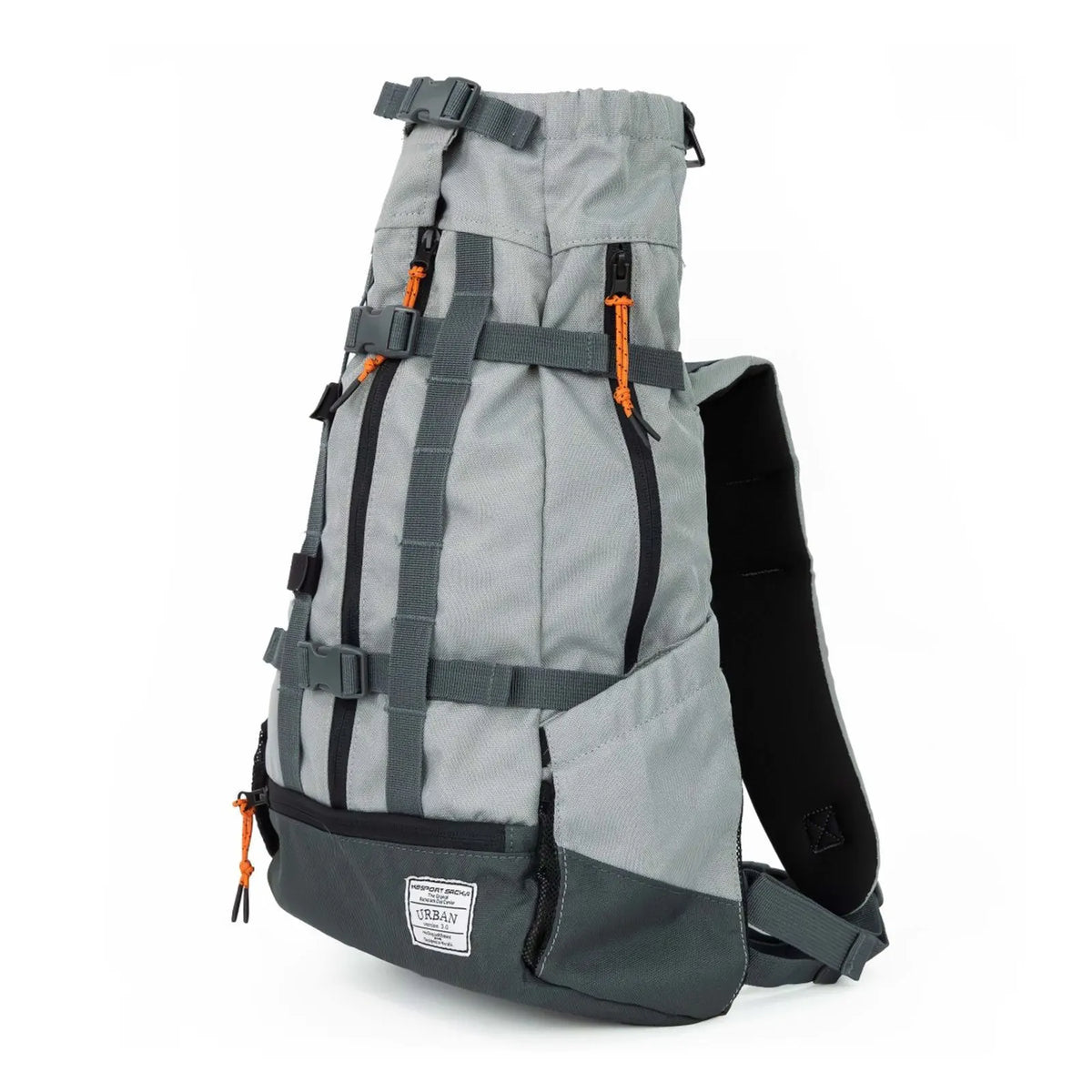 Urban 3 | Dual Use Dog Carrier & Traditional Backpack Medium (17"-19" from collar to tail) / Concrete variant