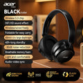 Acer OHR560 Over-Ear Headphones with Bluetooth 5.3, 40mm Drivers, ANC and ENC Labels, Foldable Earcups and AUX