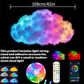 Cloud Night Light 3D RGB, DIY Thunder Cloud Lamp with Music Sync & Color Changing LED, USB Powered