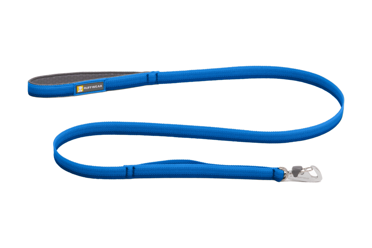 Padded Handle Standard Dog Leash, Blue Pool (410)