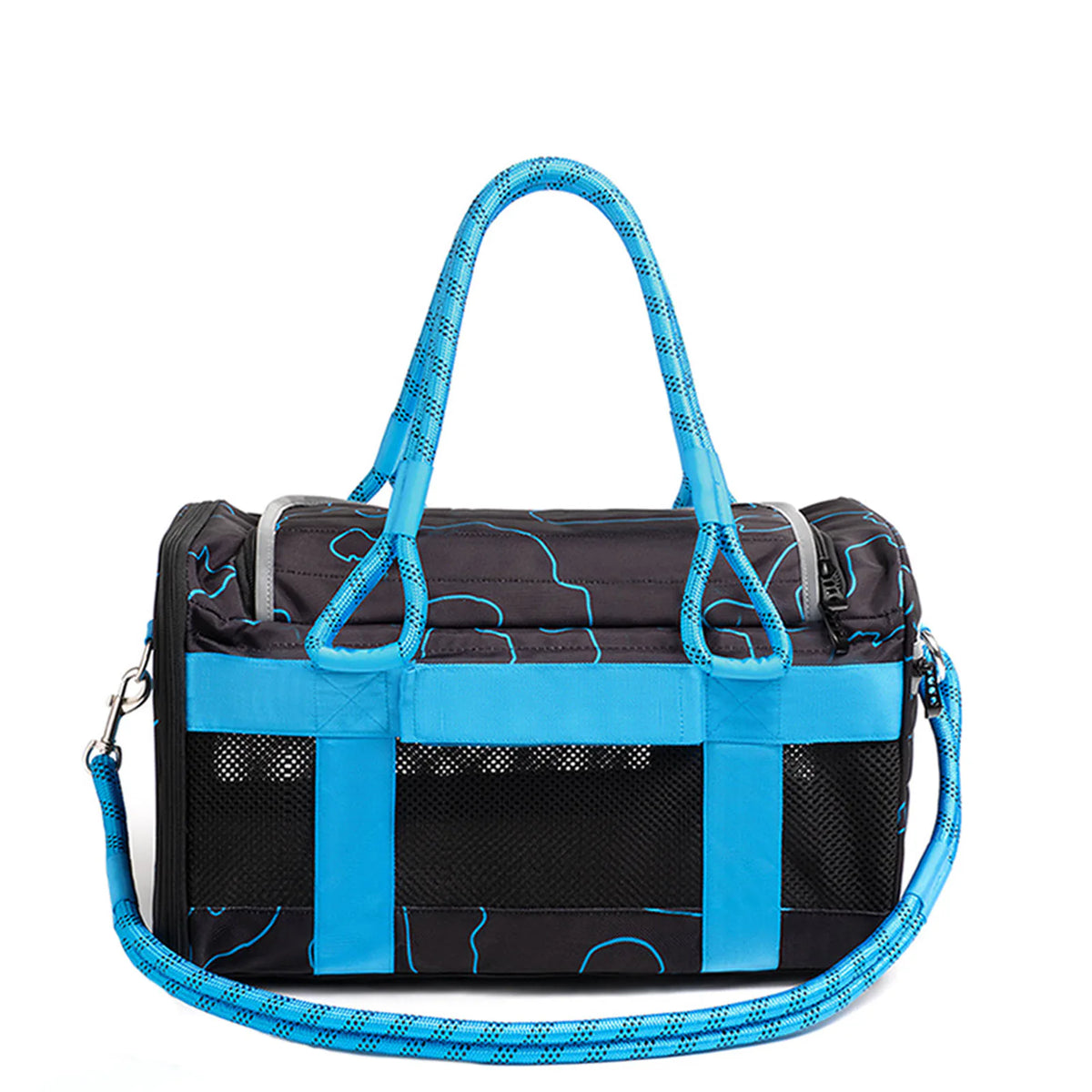 OUT-OF-OFFICE PET CARRIER PRO EDITION ABSTRACT BLUE CAMO / SMALL - UP TO 15LBS variant
