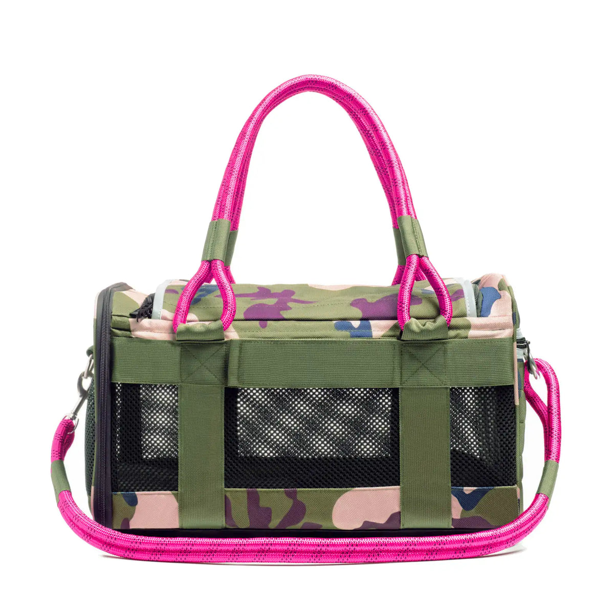 OUT-OF-OFFICE PET CARRIER PRO EDITION CAMO / MAGENTA / LARGE - UP TO 25LBS variant