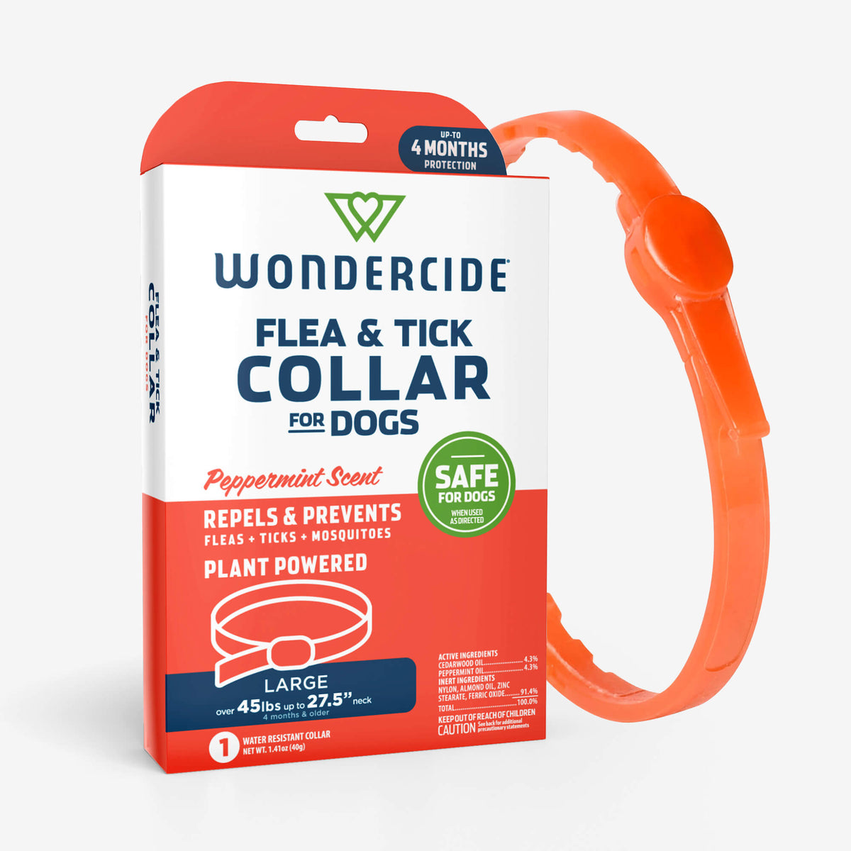 Peppermint Flea and Tick Collar, Large Dog