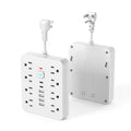 Power Strip with USB Ports, 14-in-1 with Individual Outlet Switches, 8 AC Outlets, 4 USB-A and 2 USB-C Ports
