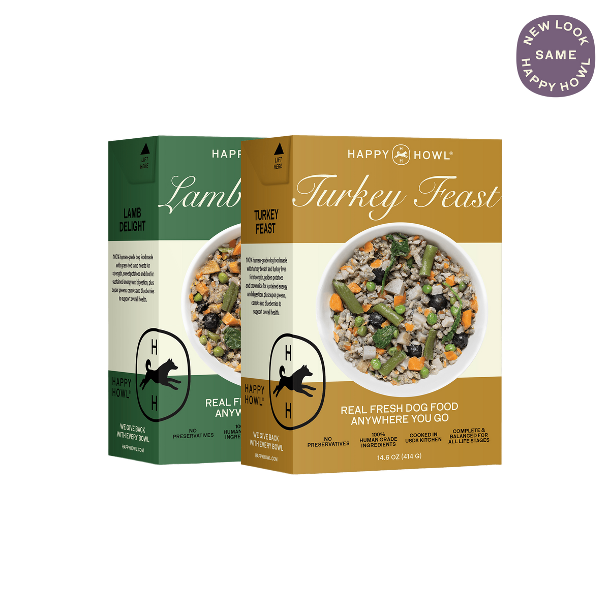 Two Flavor Combo Packs Lamb + Turkey / 96-Pack (Bulk)