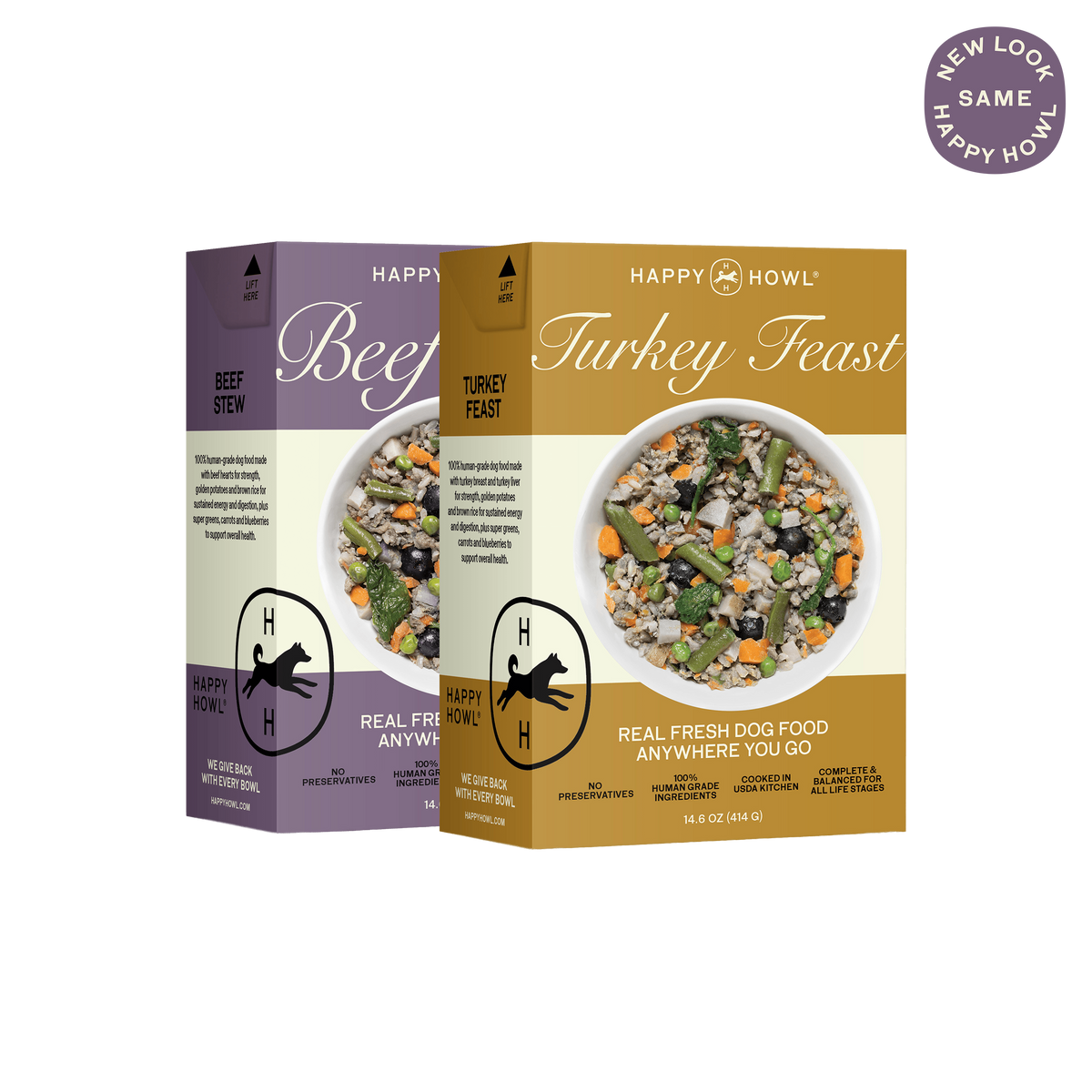 Two Flavor Combo Packs Beef + Turkey / 6-Pack