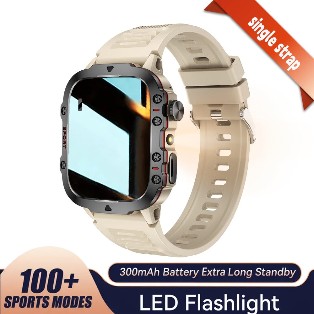 Smartwatch 2-in-1 with Built-In Wireless Earbuds, Calling, Music, Camera and Strap Options