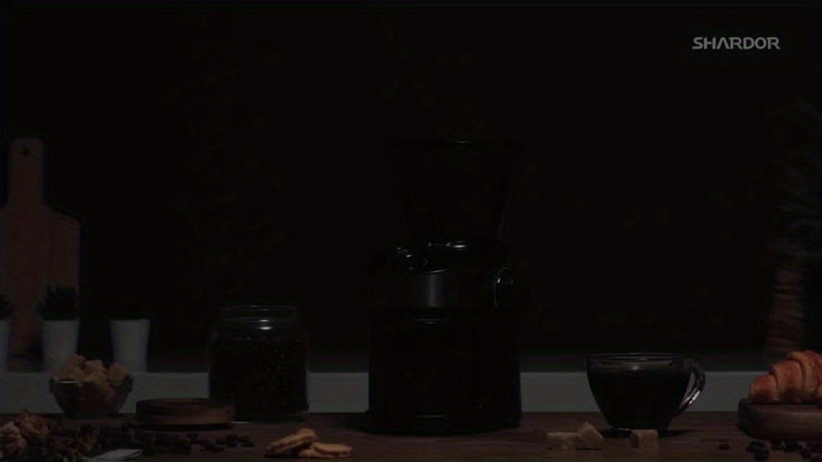 Burr Coffee Grinder Electric, 25 Precise Grind Settings, 40-Second Digital Timer, Adjustable Burr Mill