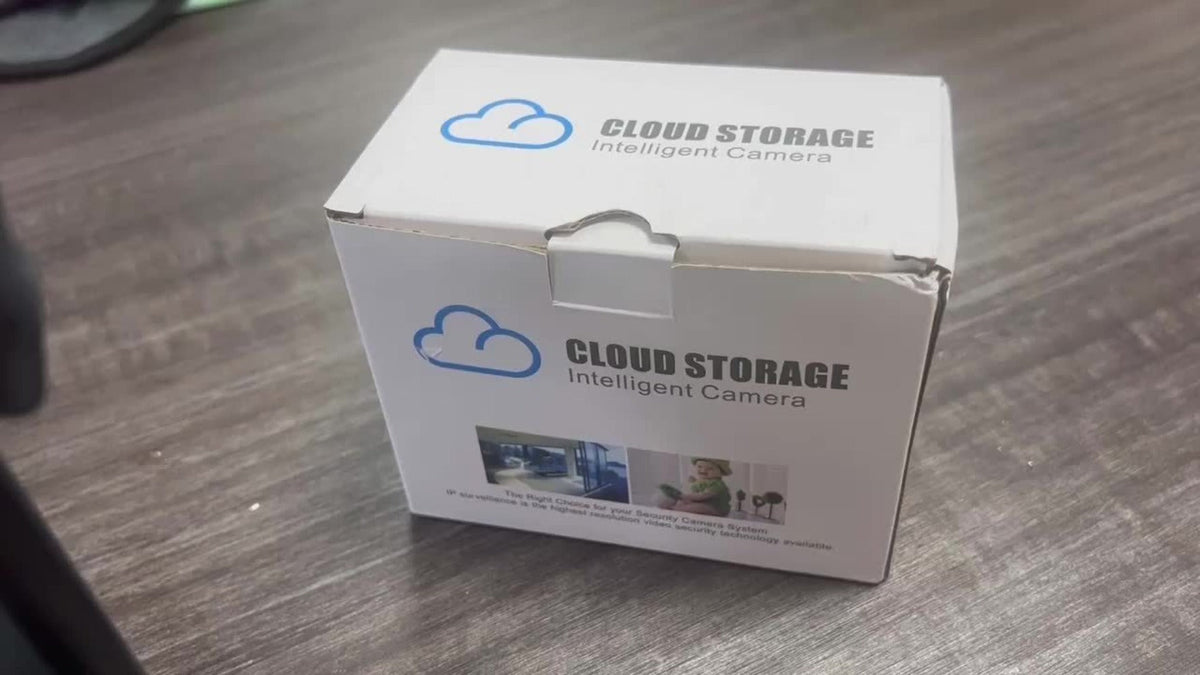 Security Camera 1080P USB-Powered Indoor Model with 360 Panoramic View, Two-Way Audio and SD or Cloud Storage