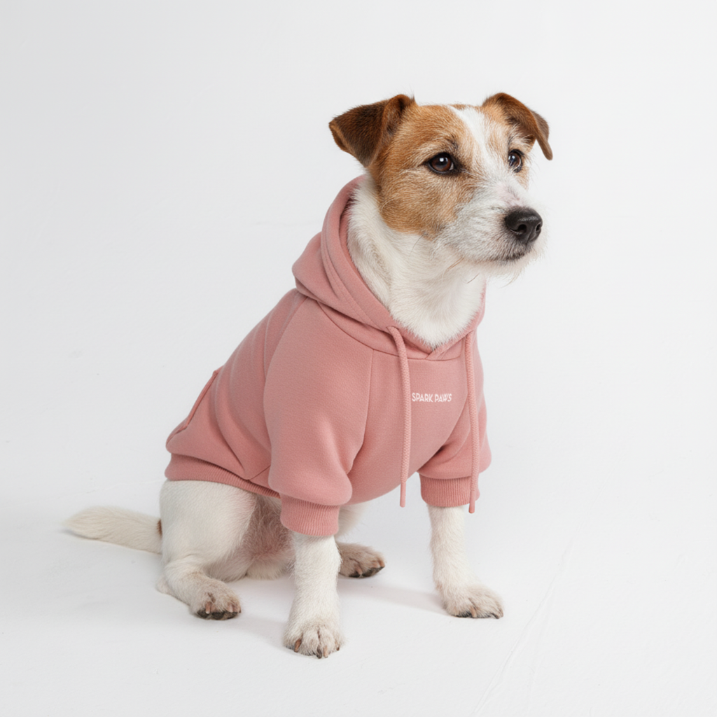 Stretch Fleece Dog Hoodie, L