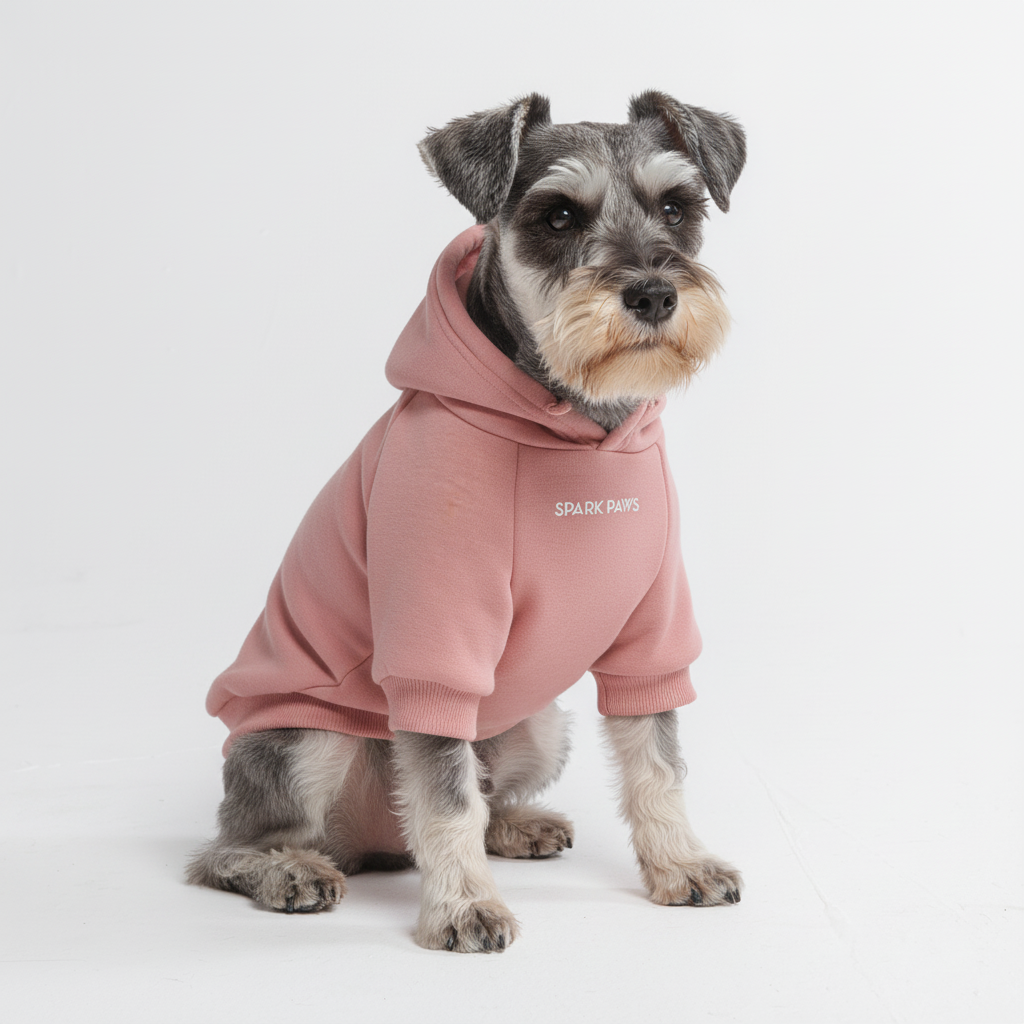 Stretch Fleece Dog Hoodie, M