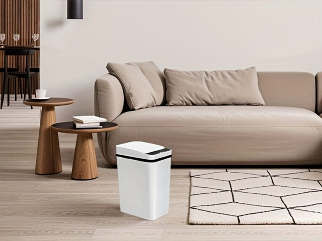 Motion Sensor Trash Can 2-Pack, 2.8 Gallon Touchless Slim Garbage Can with Auto Lid for an Everyday Personal Care Routine