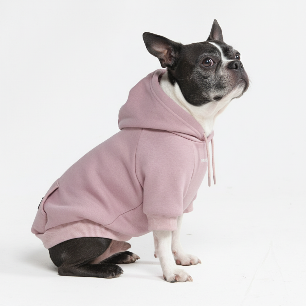 Stretch Fleece Dog Hoodie, M