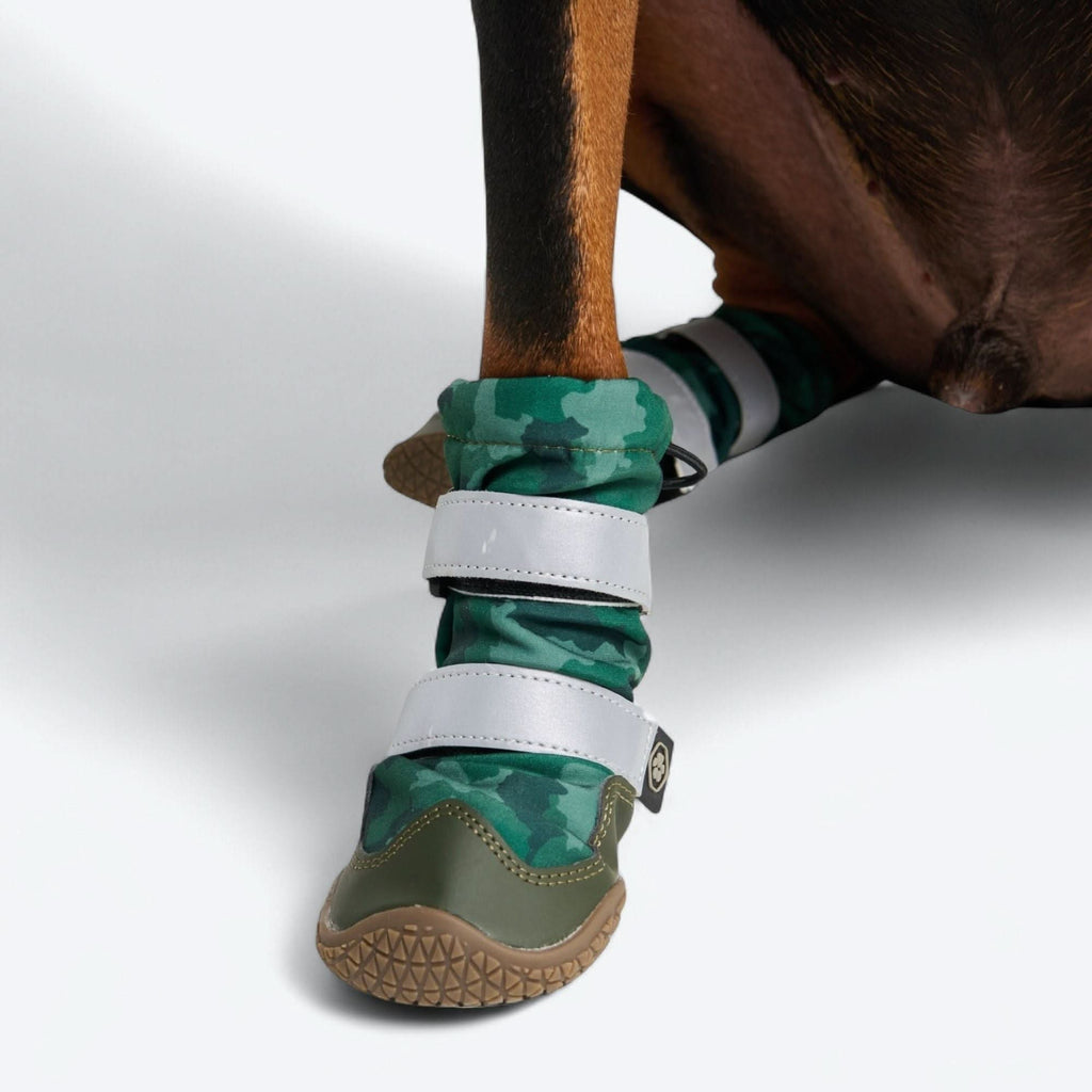 Green Camo Boots