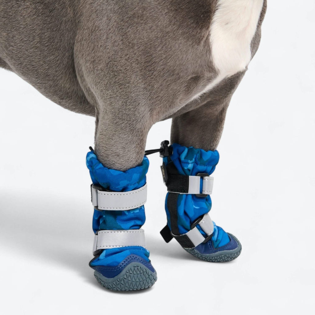 Blue Camo Boots