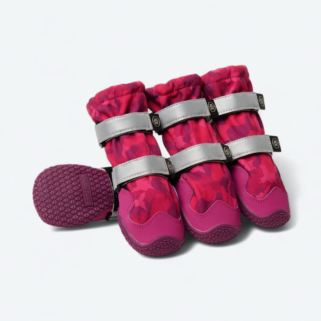 Fuchsia Camo Boots