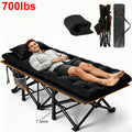 75-Inch Oversized Folding Bed with Tool-Free Assembly for Bedroom Comfort and Support