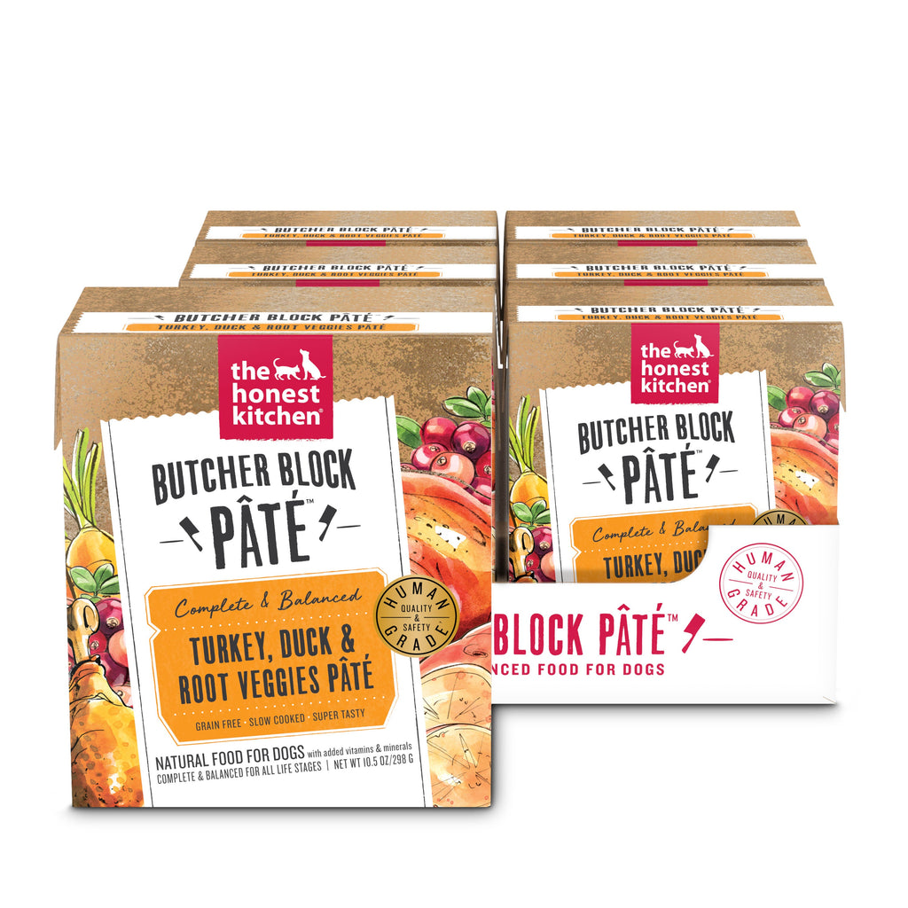 Turkey, Duck & Root Veggies Butcher Block Pâté 10.5 oz x 6