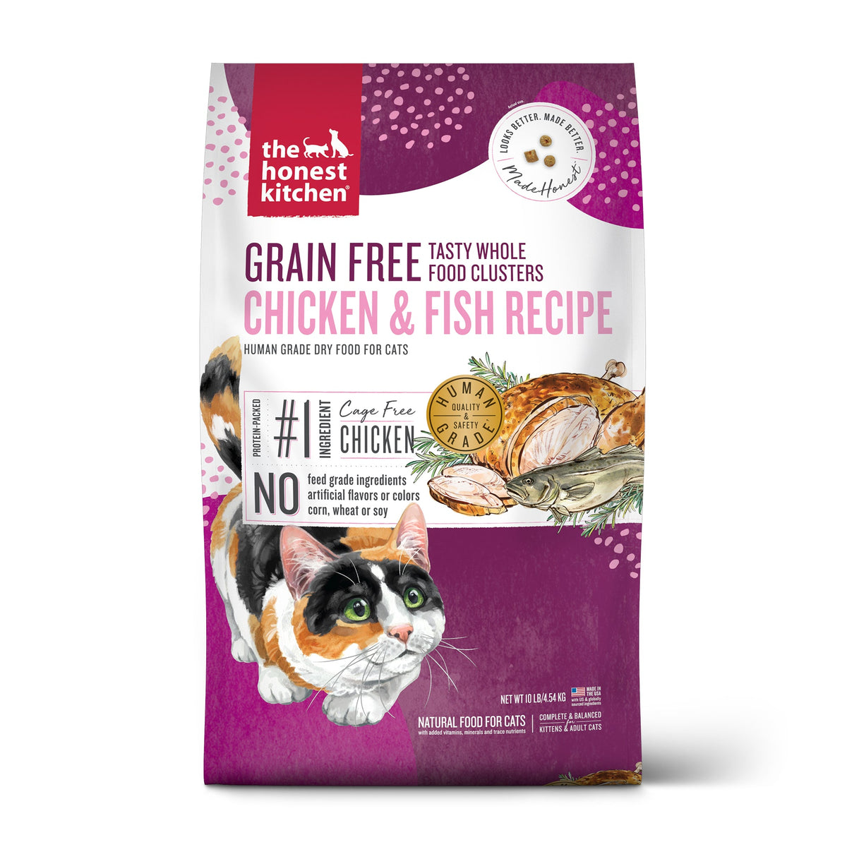 Grain Free Chicken & Whitefish Whole Food Clusters 10 lb