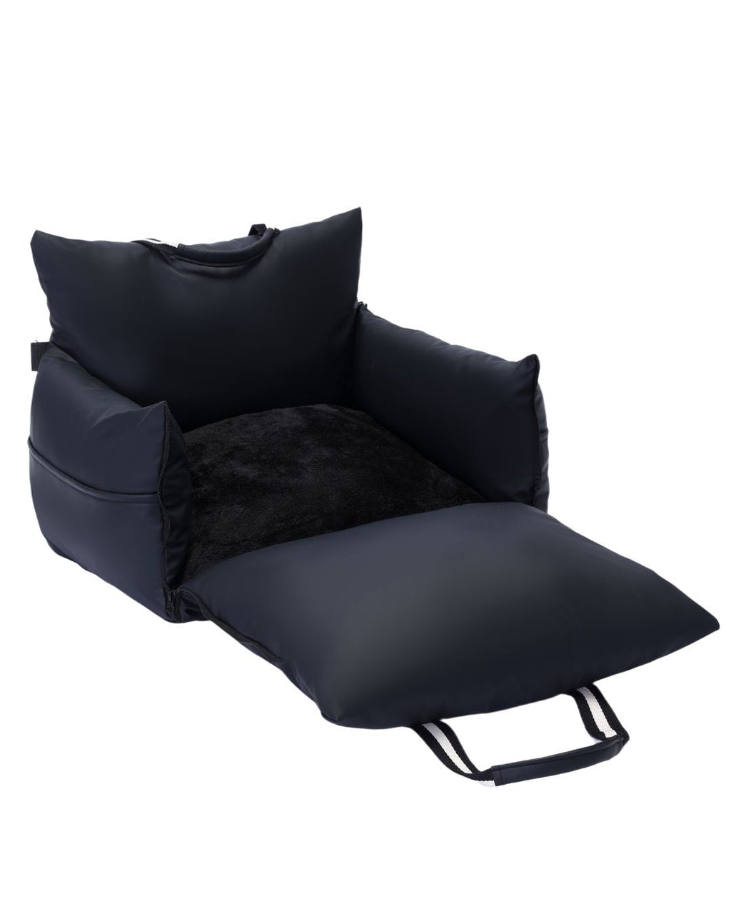LATCH Anchor Dog Car Seat Bed, Medium / Black