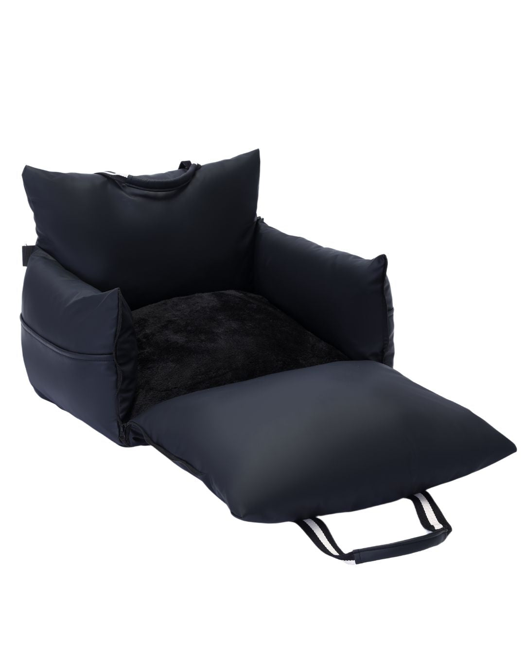 LATCH Anchor Dog Car Seat Bed, Medium / Black