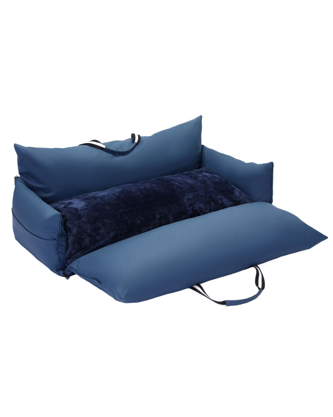 LATCH Anchor Dog Car Seat Bed, Extra Large / Navy