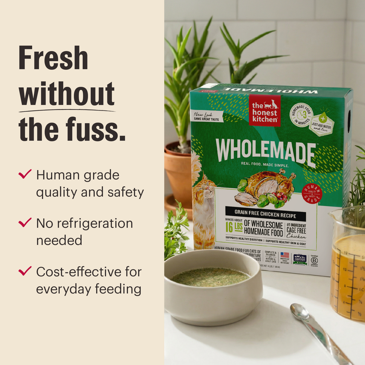 Dehydrated Cat Food