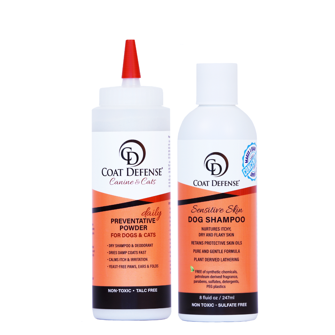 Dog Paw Care Powder and Shampoo Bundle product image 1