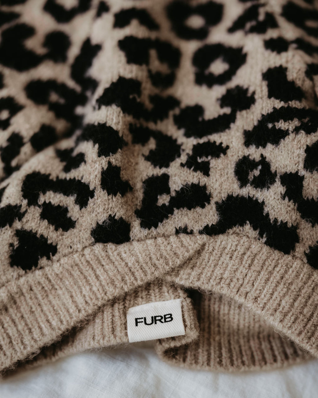 Milan Leopard Print Hoodie Product Image Detail frenchie clothes