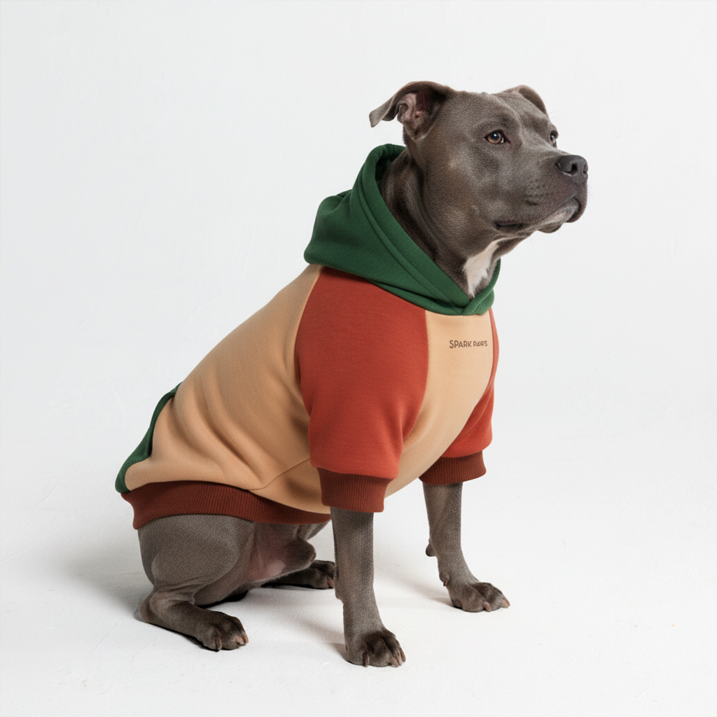 Stretch Fleece Dog Hoodie, 4XL