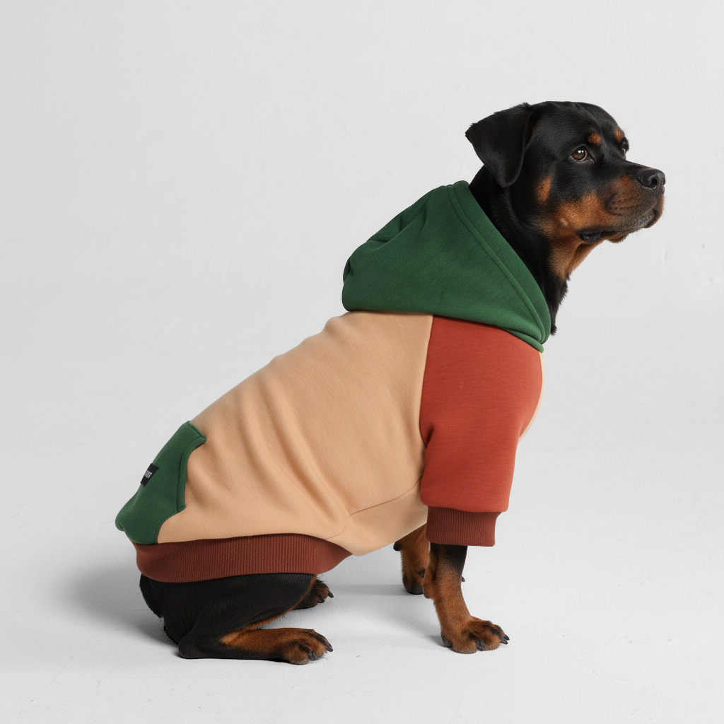 Stretch Fleece Dog Hoodie, 5XL