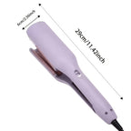 32mm Wave Curling Iron - Women's Hair Curler for Deep Curls & Instant Beach Waves, Professional Salon Styling Tool for All Hair Types