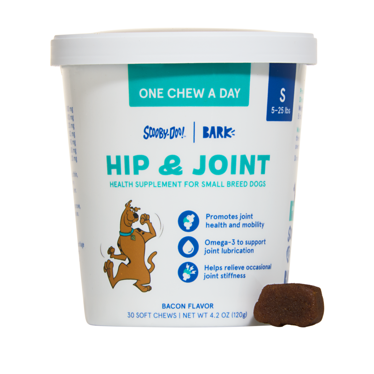 Dog Hip and Joint Soft Chew Supplement, S